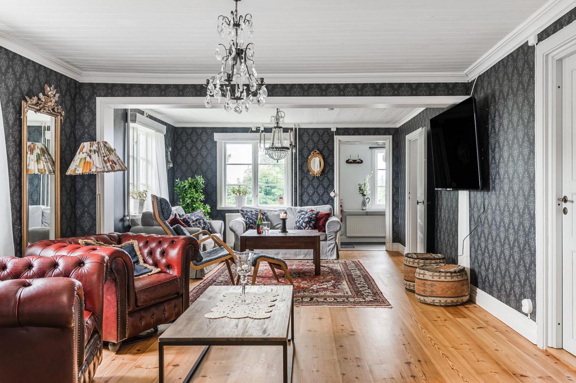 Stubbegarden - Unique Swedish Style With Fireplace فادستينا المظهر الخارجي الصورة