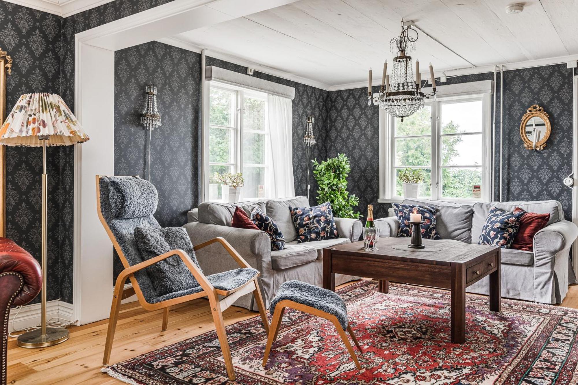 Stubbegarden - Unique Swedish Style With Fireplace فادستينا المظهر الخارجي الصورة